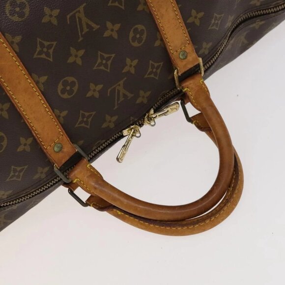 LOUIS VUITTON Monogram Keepall Bandouliere 60 Boston Bag - Picture 12 of 16